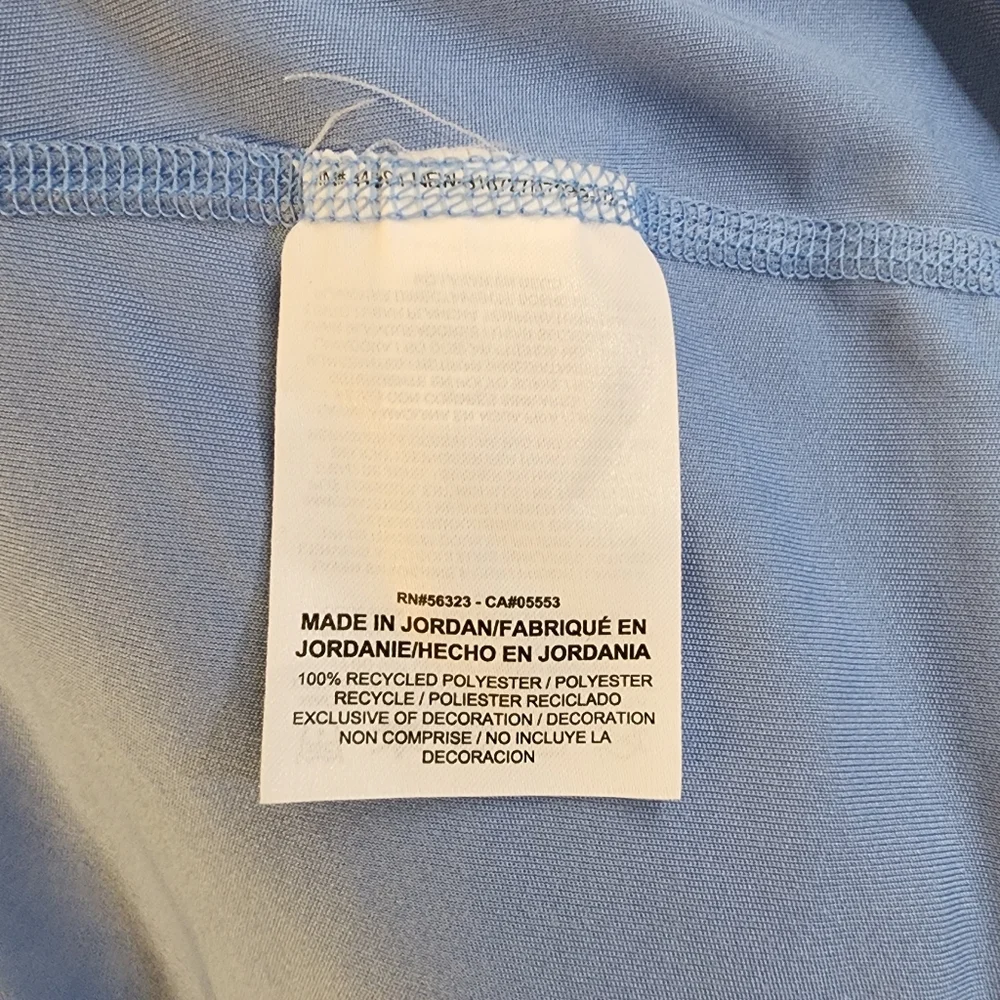 NWT Blue Nike Running Long Sleeve Dri-Fit Top Women's Size L